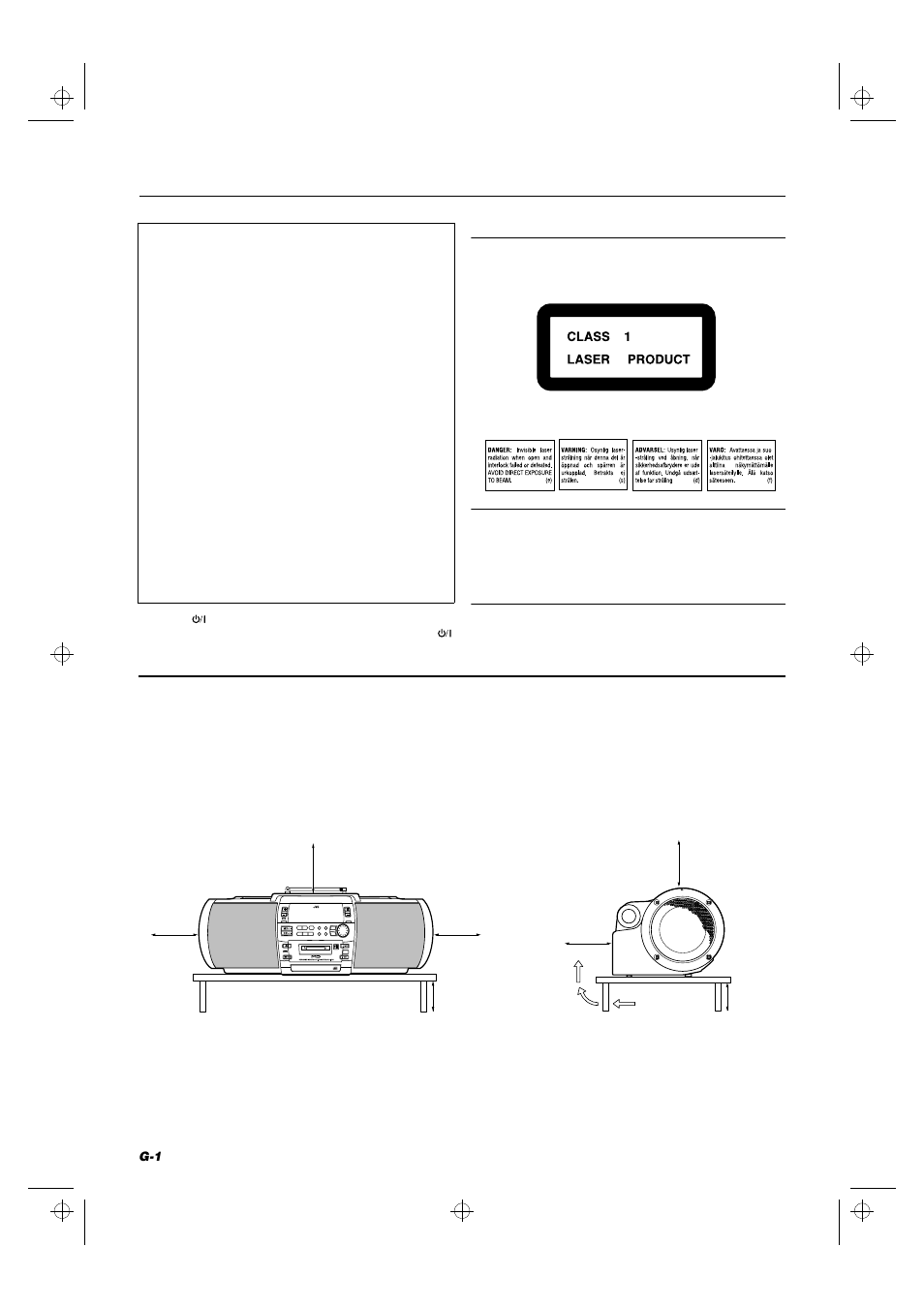 Warnings, cautions and others | JVC RD-MD5 User Manual | Page 2 / 30