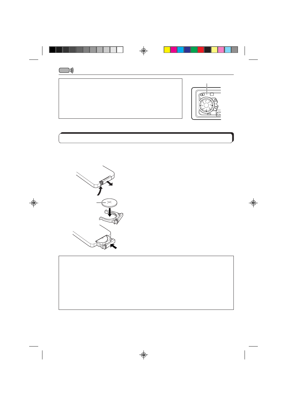 Remote operations, Installing the batteries | JVC KD-MX3000R User Manual | Page 42 / 54