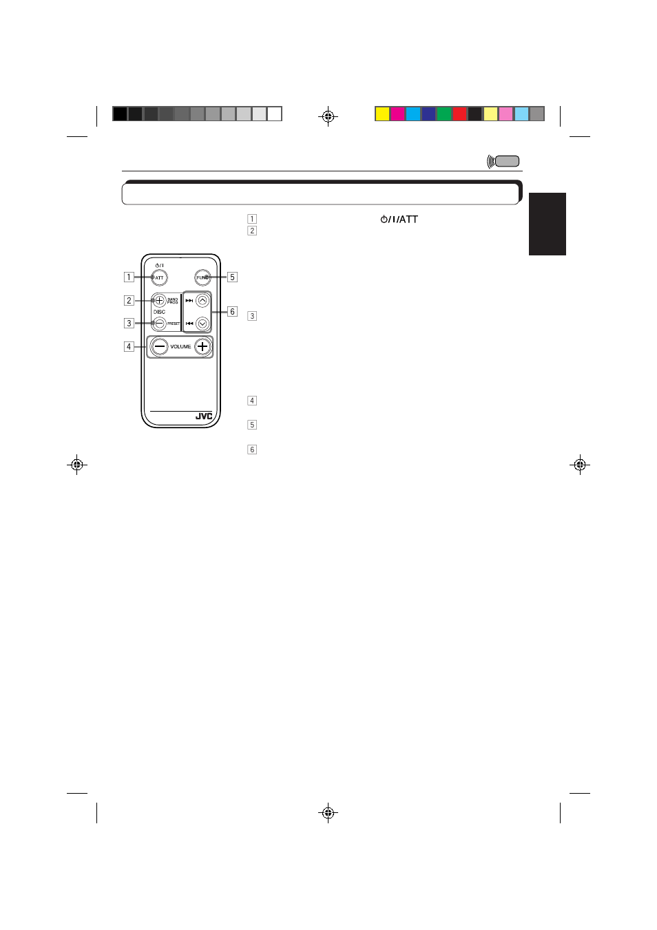 Using the remote controller | JVC KD-MX3000R User Manual | Page 43 / 54