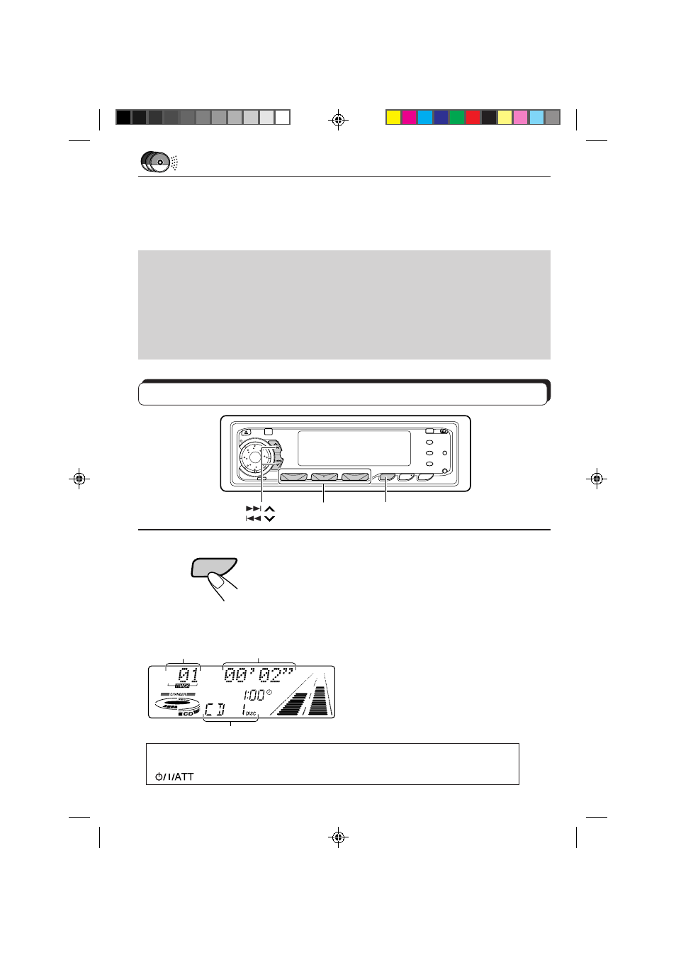 Cd changer operations, Playing cds, Select the cd automatic changer | JVC KD-MX3000R User Manual | Page 44 / 54