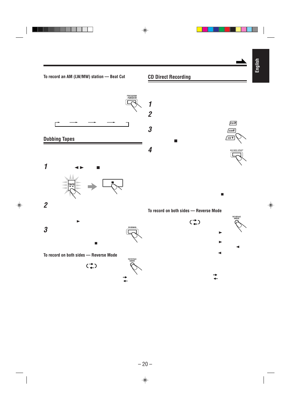 JVC Compact Component System CA-MXJ500 User Manual | Page 25 / 34
