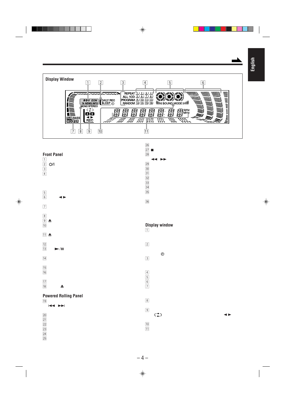 JVC Compact Component System CA-MXJ500 User Manual | Page 9 / 34