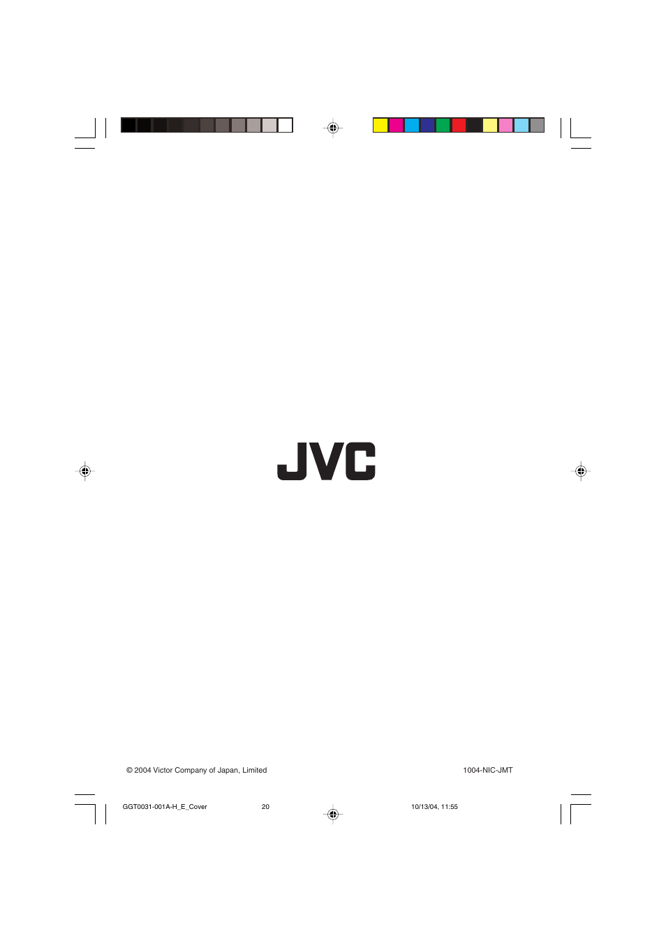 JVC AV-14F114 User Manual | Page 16 / 16