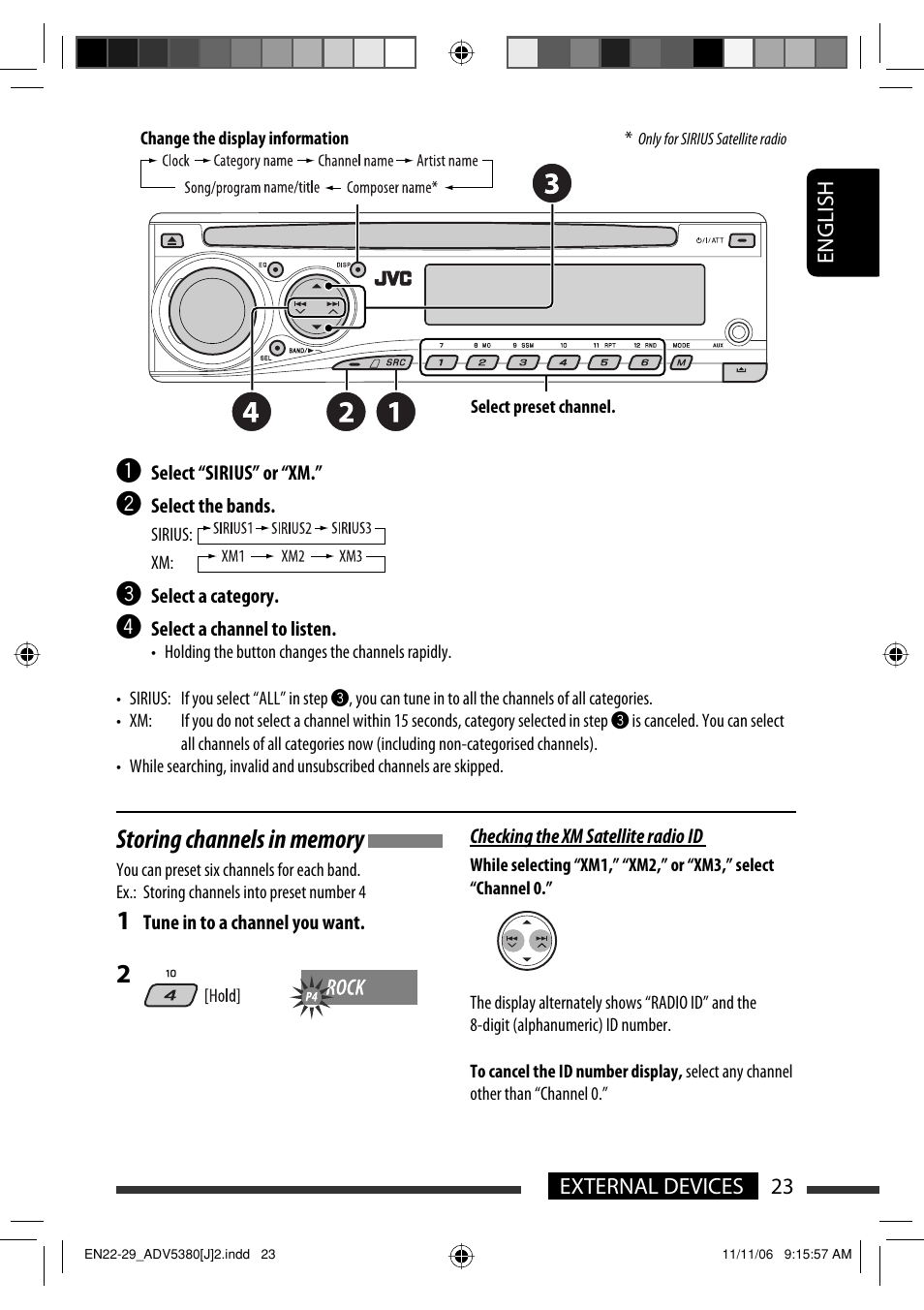 JVC KD-DV5300 User Manual | Page 23 / 50