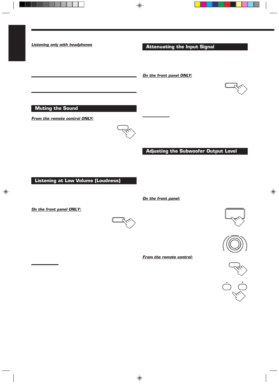English | JVC RX-889PGD User Manual | Page 14 / 56