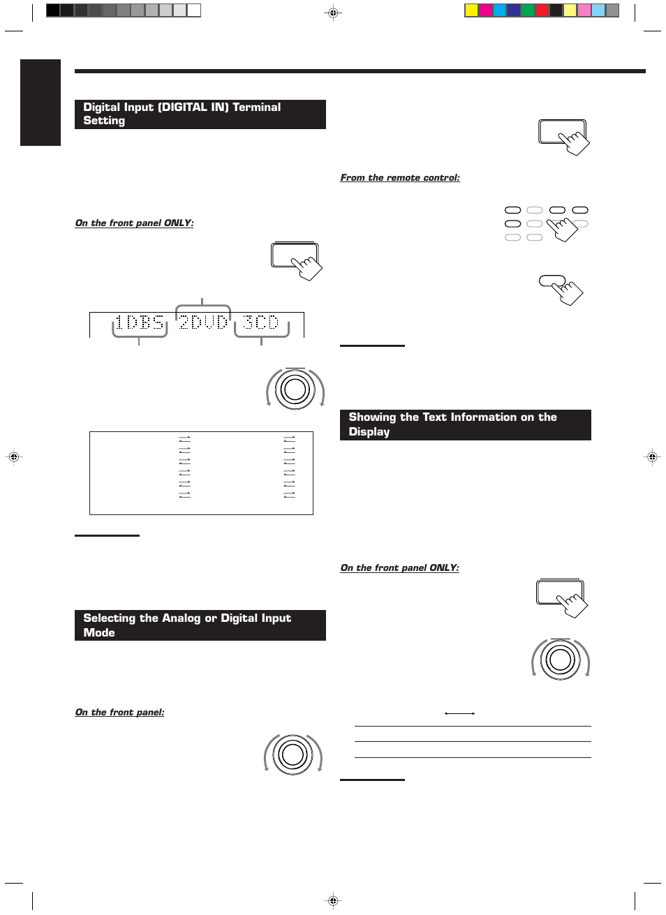 English | JVC RX-889PGD User Manual | Page 16 / 56
