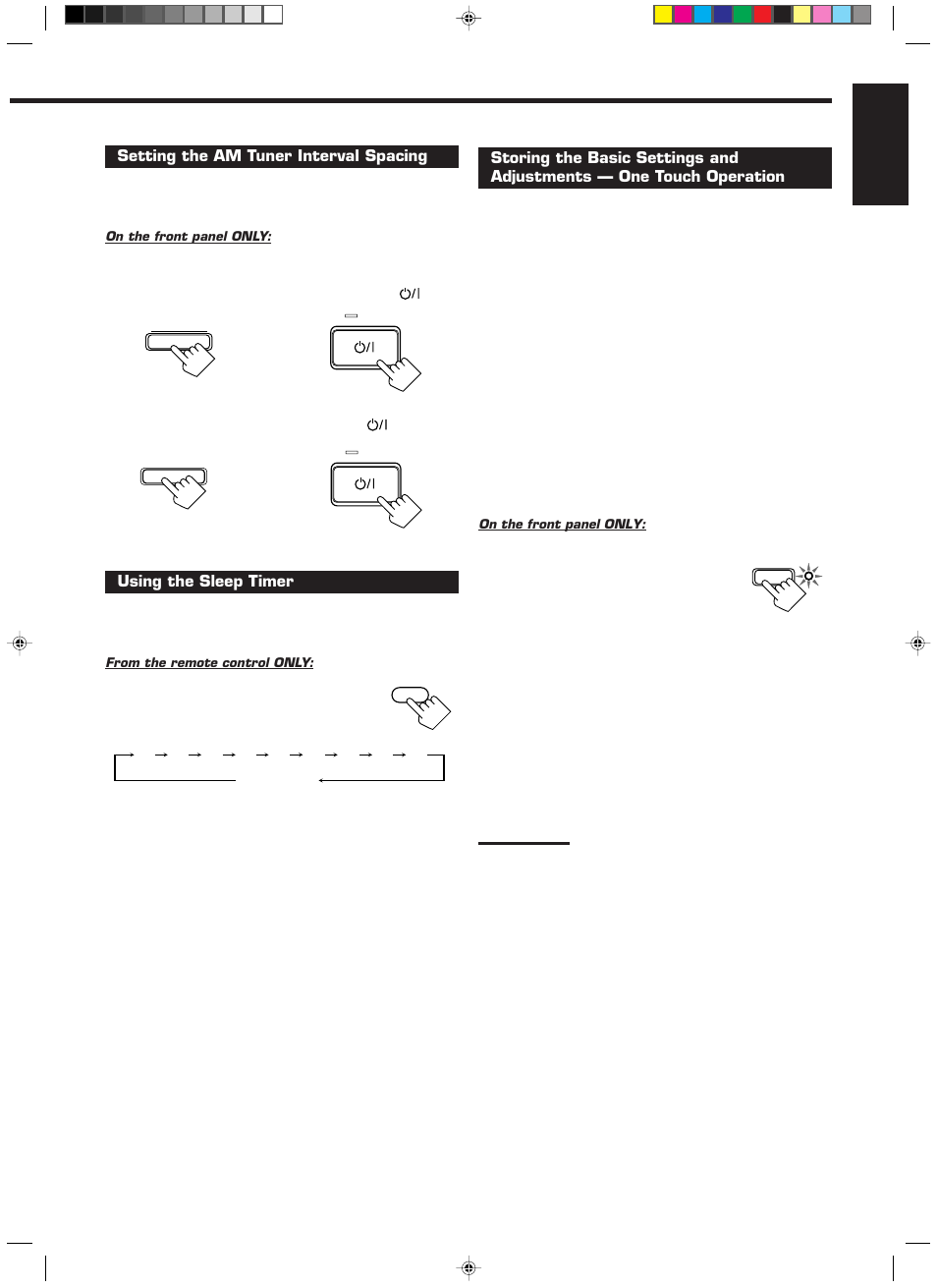 English | JVC RX-889PGD User Manual | Page 19 / 56