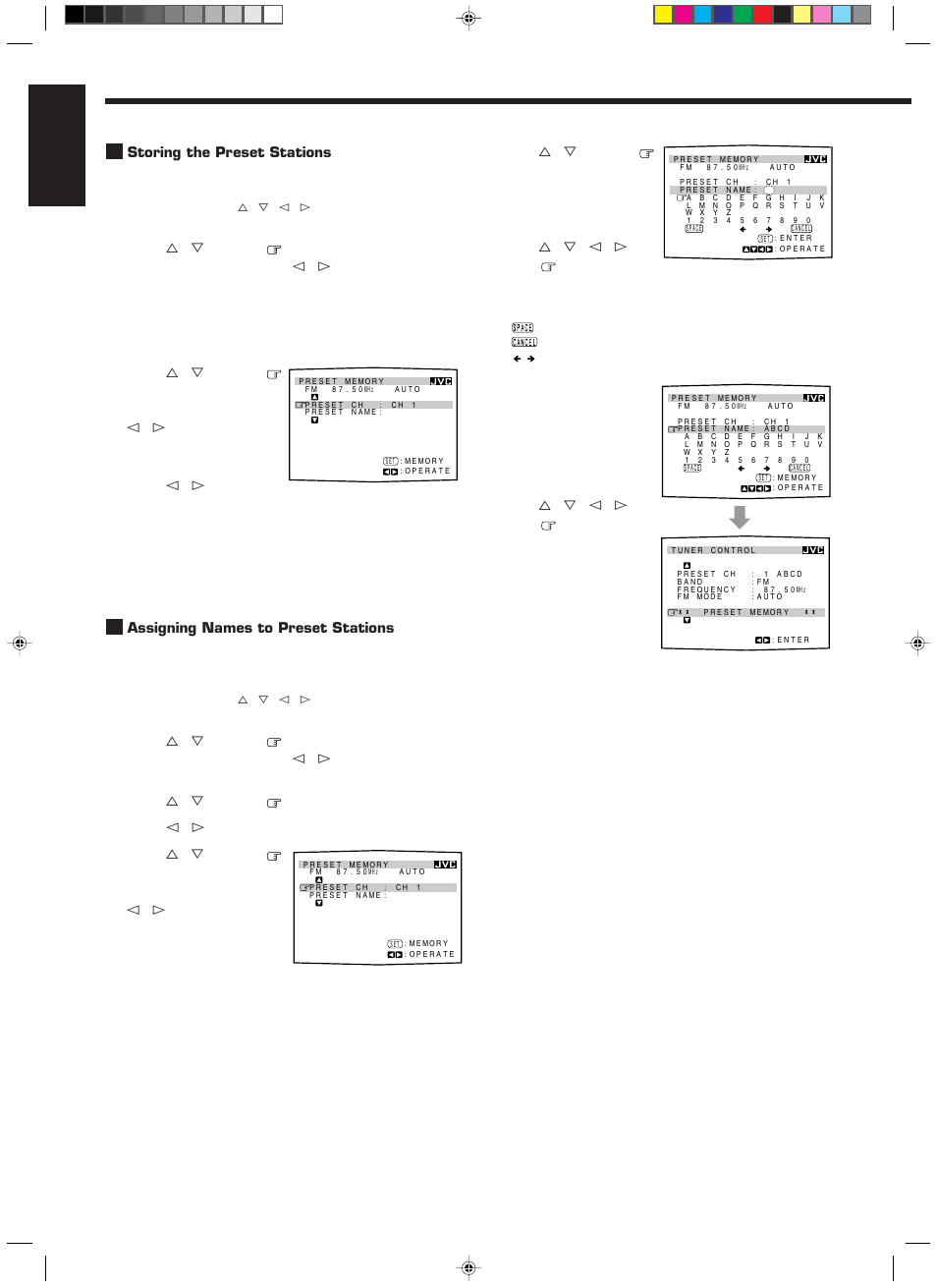 English | JVC RX-889PGD User Manual | Page 38 / 56