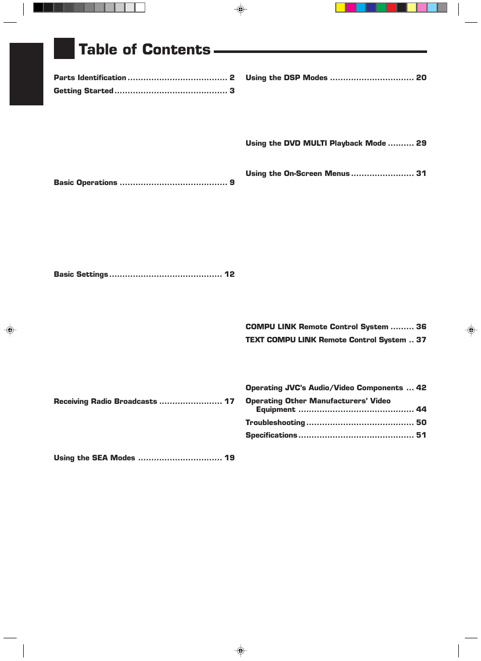 JVC RX-889PGD User Manual | Page 4 / 56