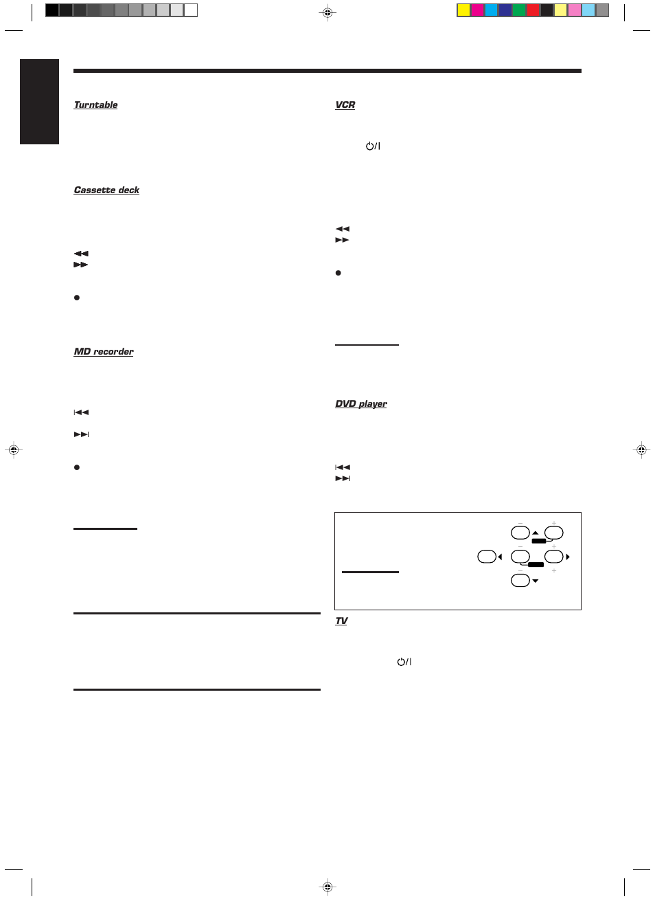 English | JVC RX-889PGD User Manual | Page 46 / 56