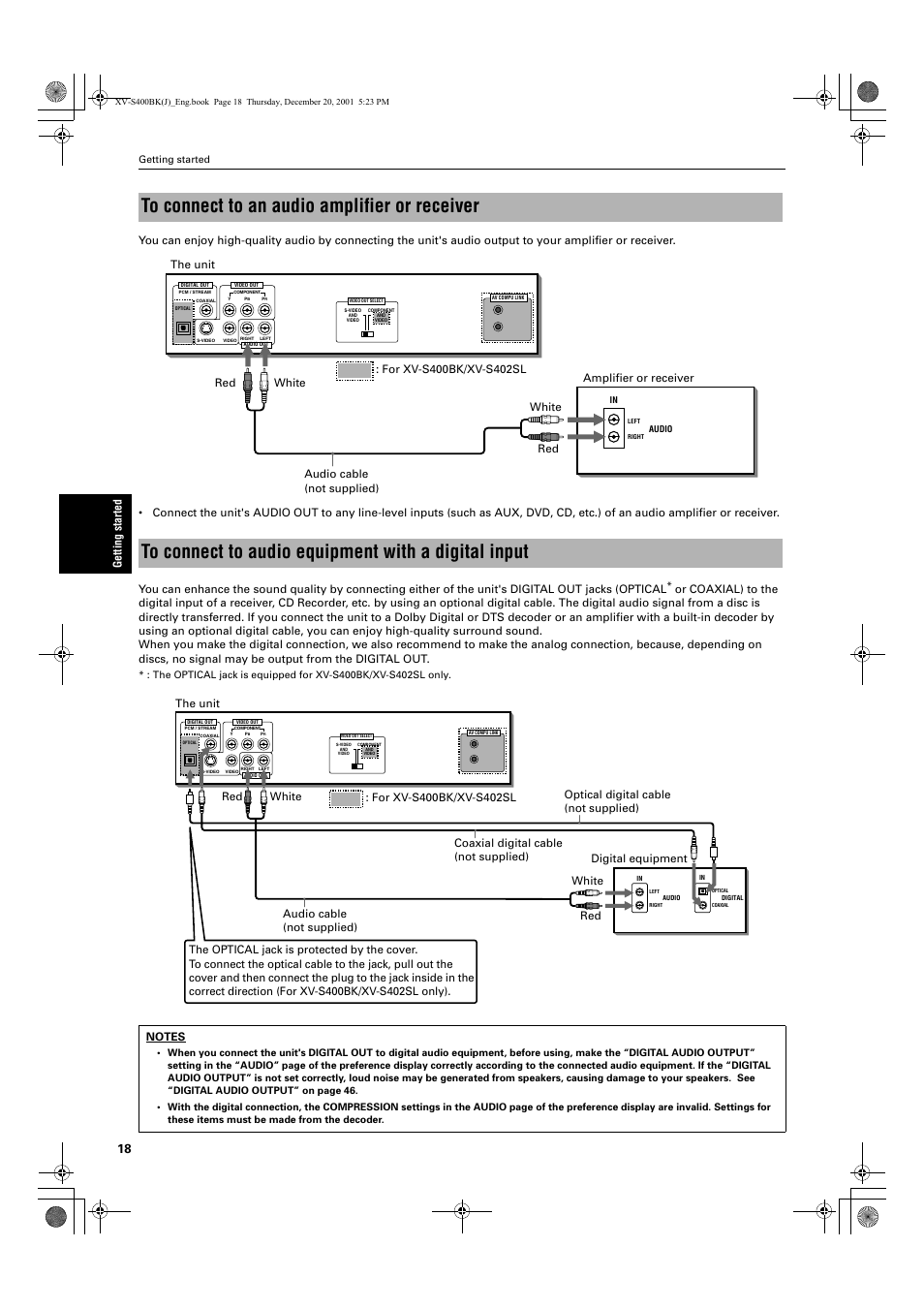 JVC XV-S402S FR User Manual | Page 20 / 63