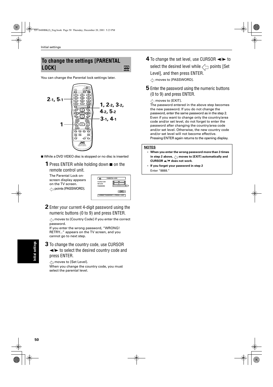 JVC XV-S402S FR User Manual | Page 52 / 63