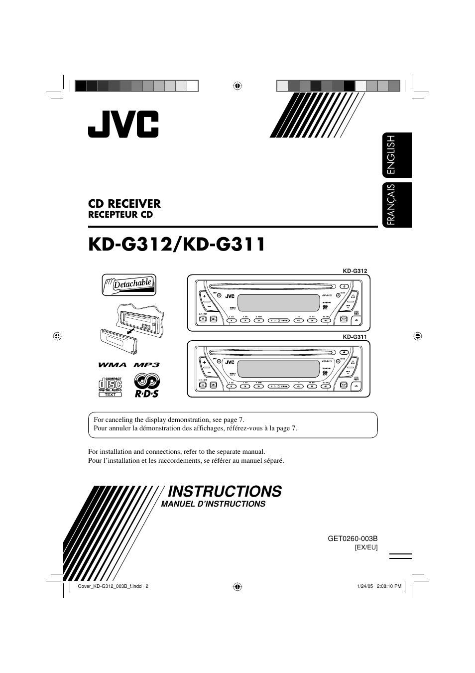 JVC GET0260-003B User Manual | 64 pages