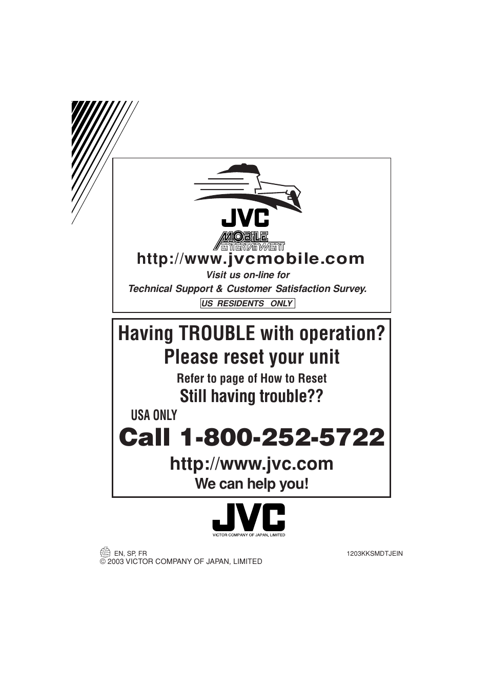 Still having trouble | JVC KD-G700 User Manual | Page 46 / 66