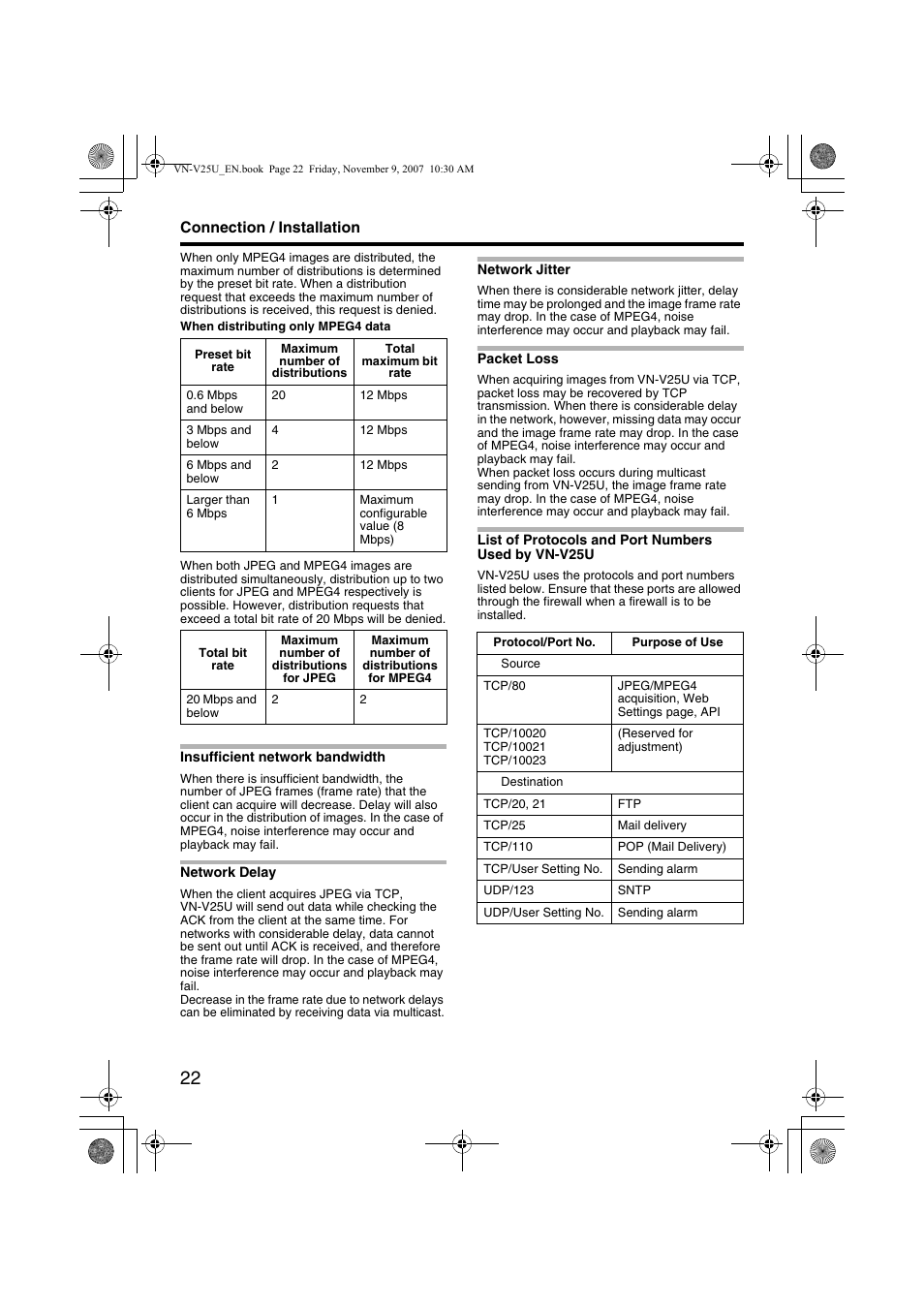 JVC VN-V25U User Manual | Page 22 / 40