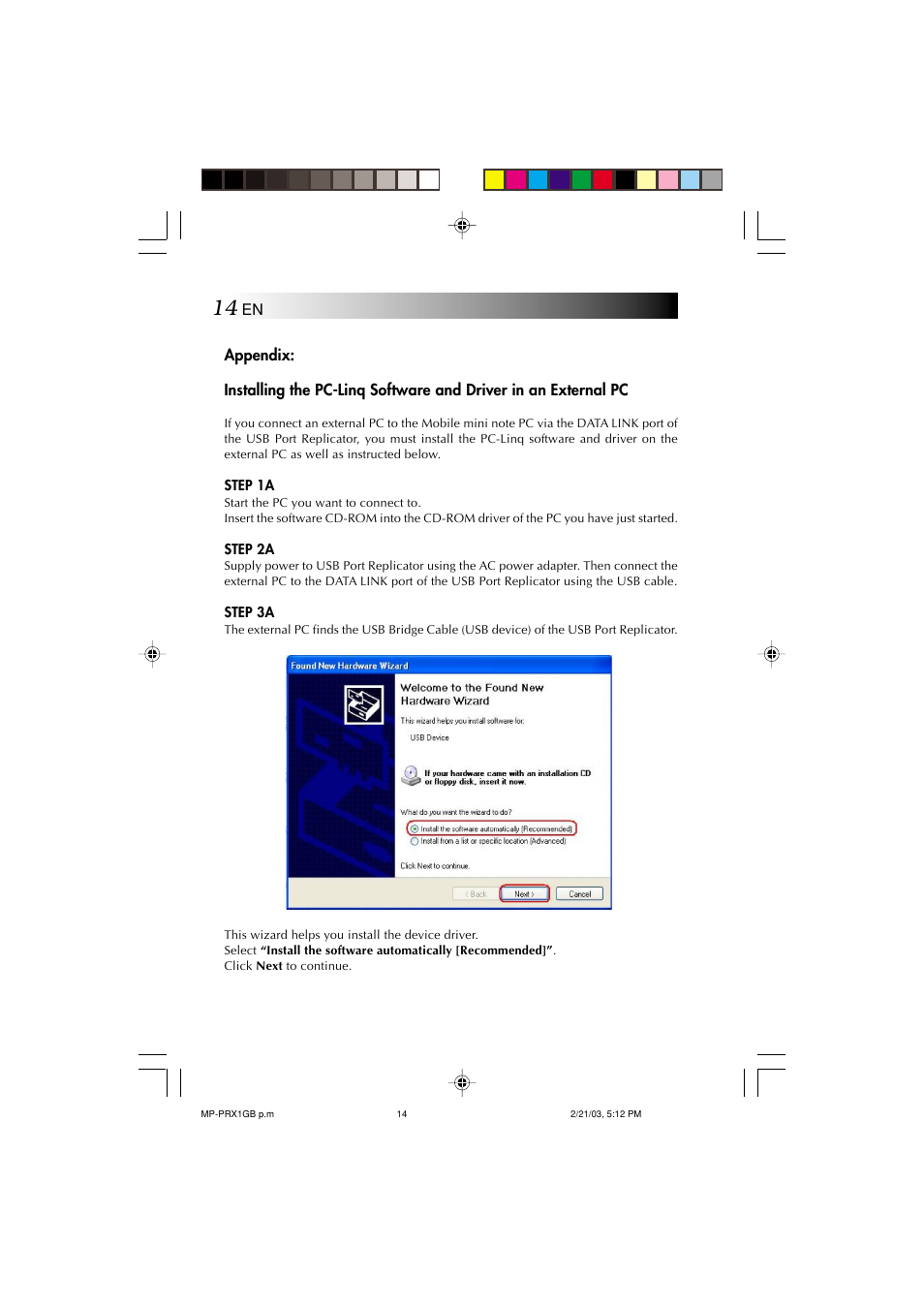 Appendix | JVC MP-XP7230GB User Manual | Page 121 / 126
