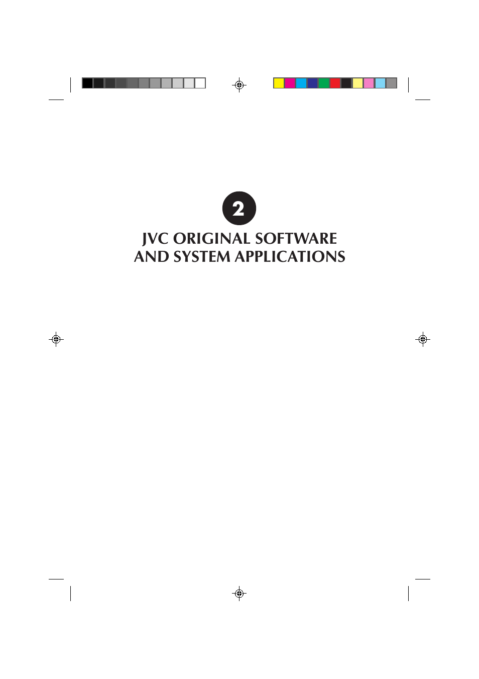Jvc original software and system applications | JVC MP-XP7230GB User Manual | Page 23 / 126