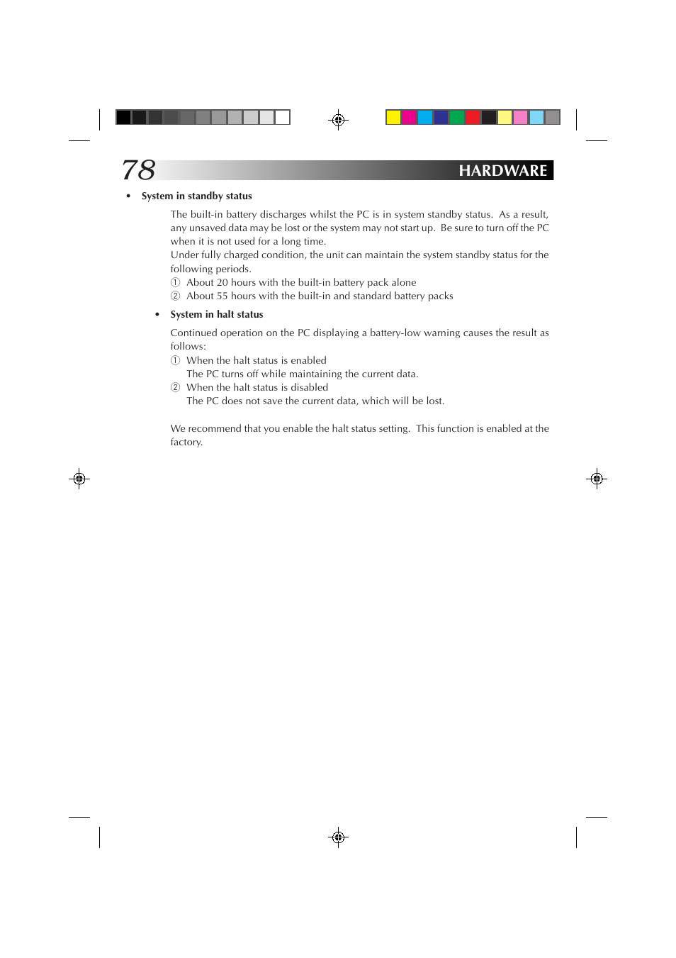 Hardware | JVC MP-XP7230GB User Manual | Page 78 / 126