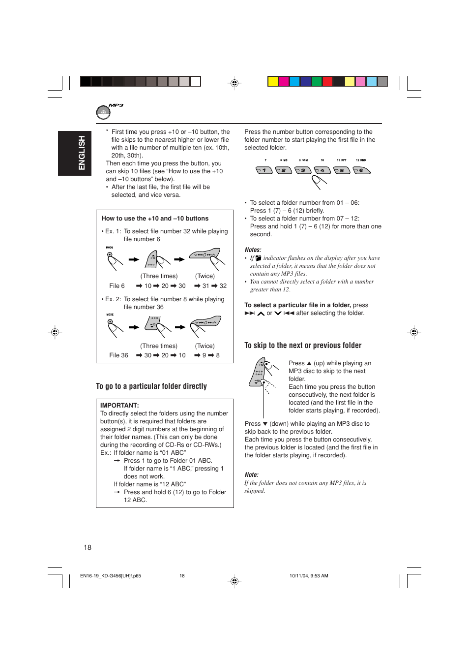 English | JVC GET0291-002A User Manual | Page 18 / 38