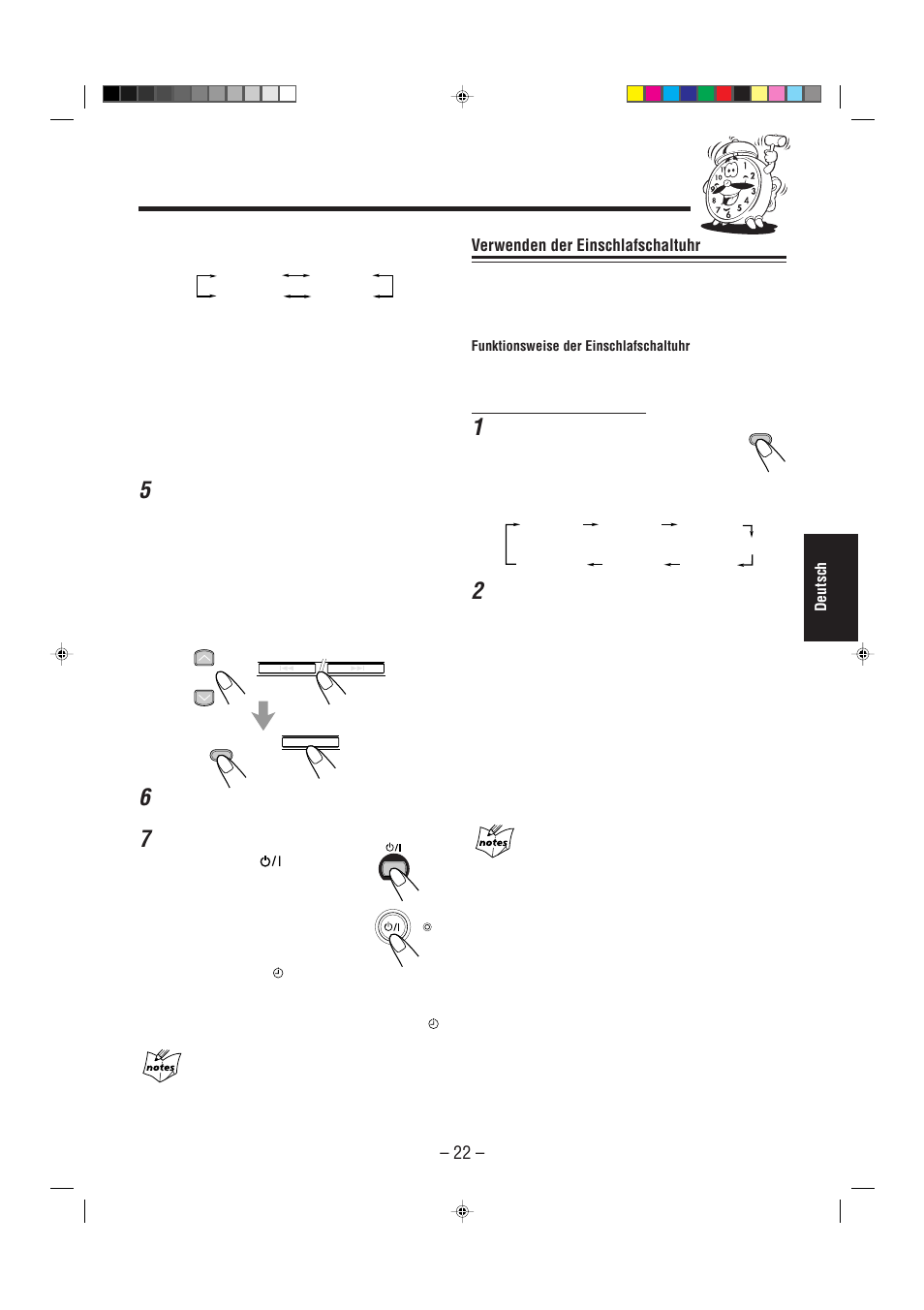 Verwenden der einschlafschaltuhr | JVC UX-L30R M User Manual | Page 105 / 189