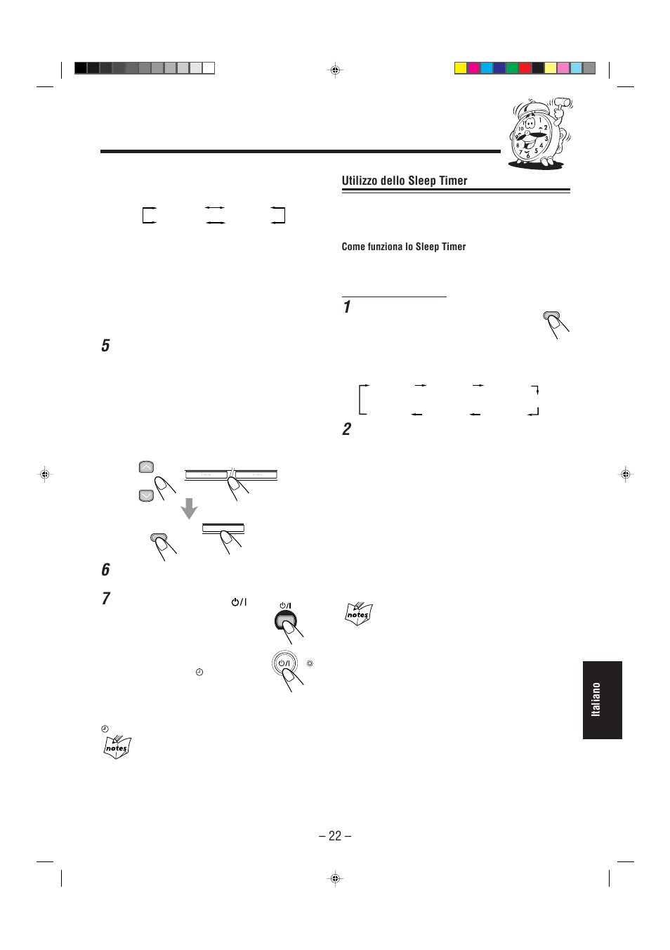 Utilizzo dello sleep timer | JVC UX-L30R M User Manual | Page 183 / 189