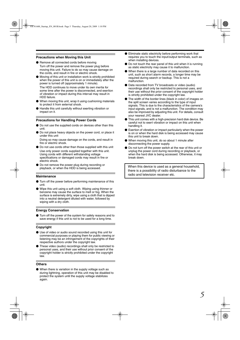 JVC LST0601-001B User Manual | Page 13 / 32