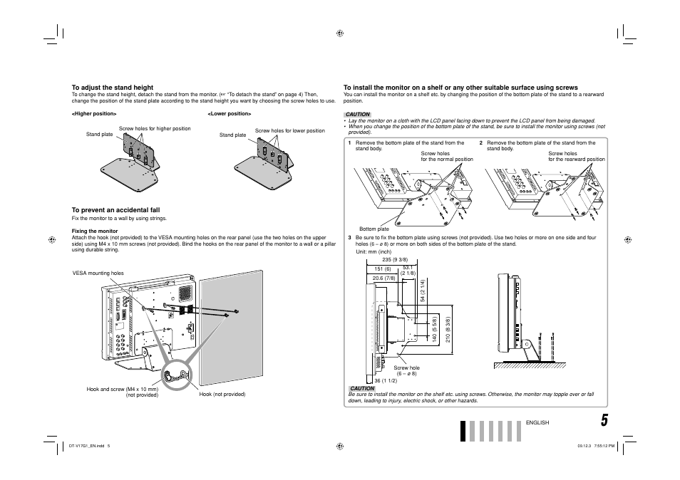 JVC DT-V17G1 User Manual | Page 5 / 28