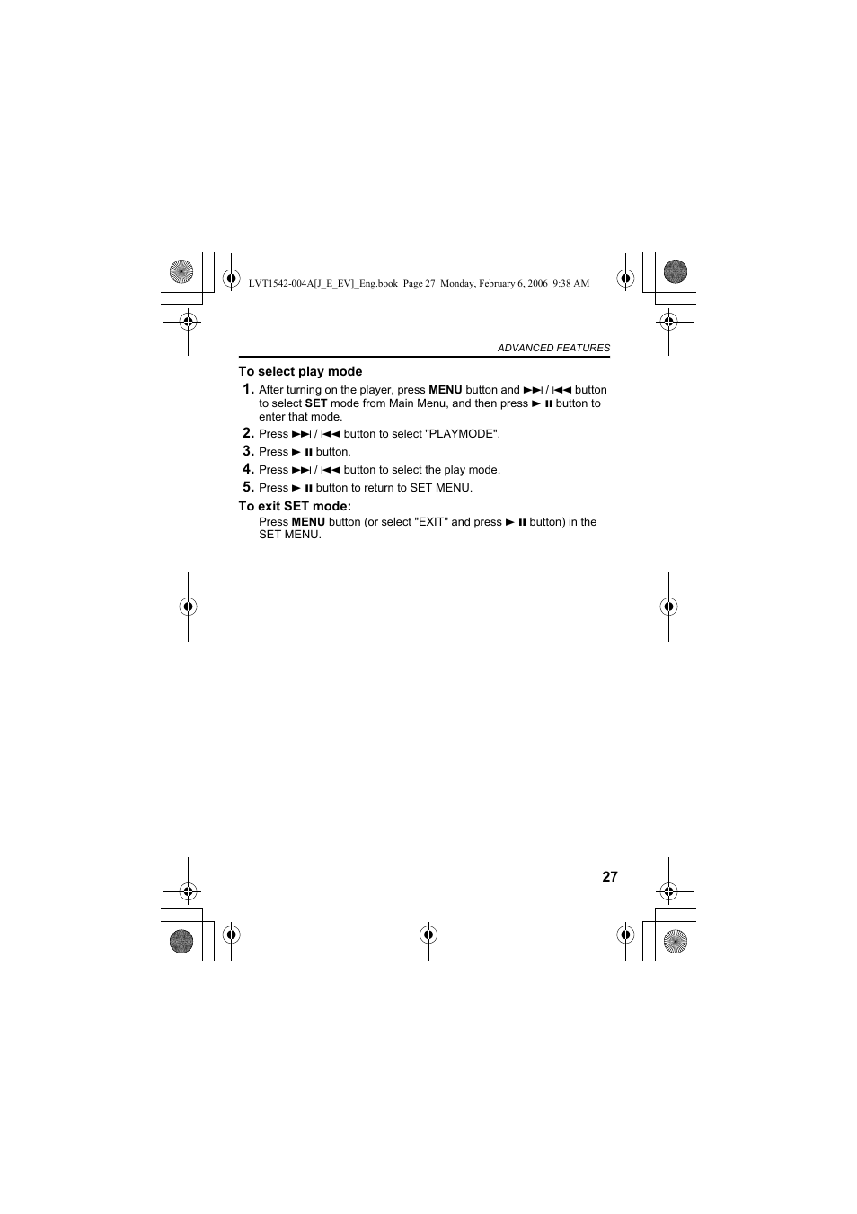 JVC XA-F107A User Manual | Page 27 / 92