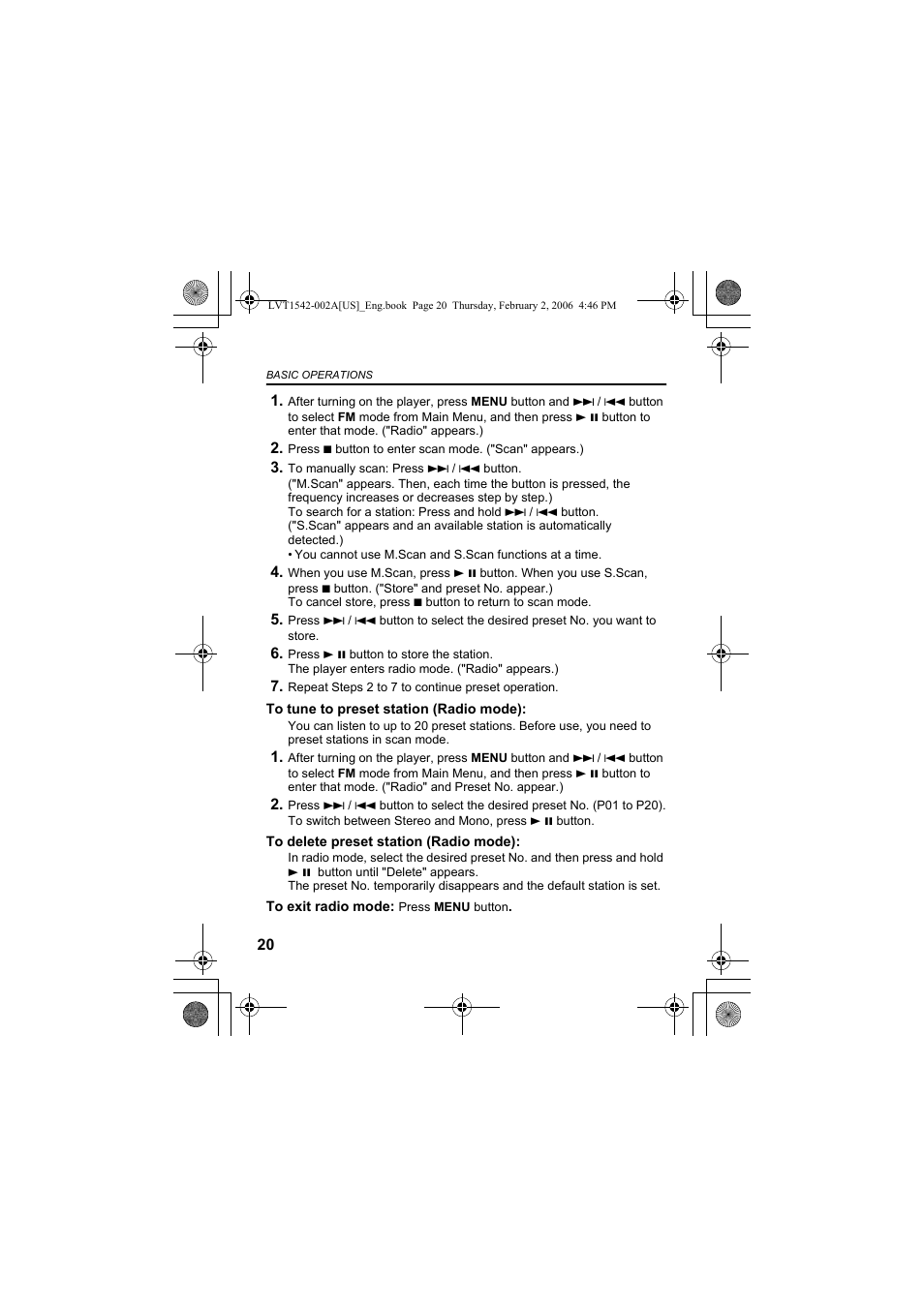 JVC XA-F107A User Manual | Page 64 / 92