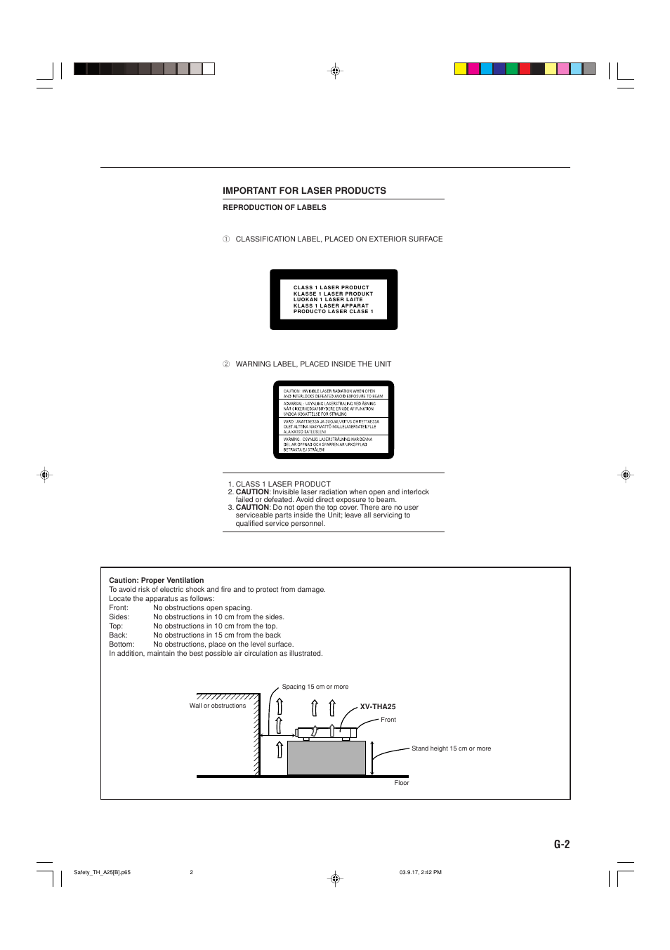 JVC SP-THA25 User Manual | Page 3 / 51