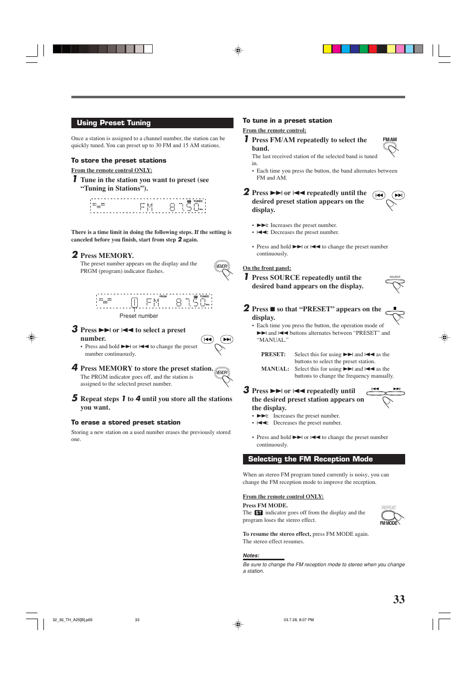 JVC SP-THA25 User Manual | Page 37 / 51