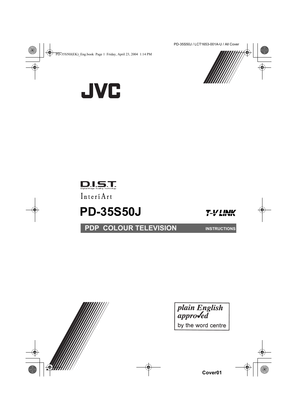 JVC PD-35S50J User Manual | 57 pages