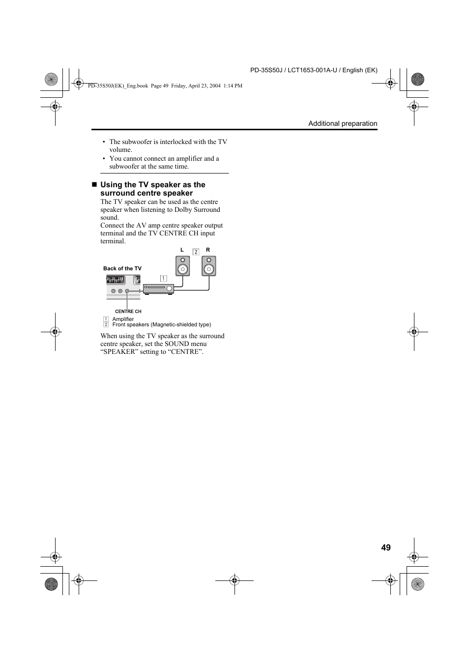 JVC PD-35S50J User Manual | Page 51 / 57