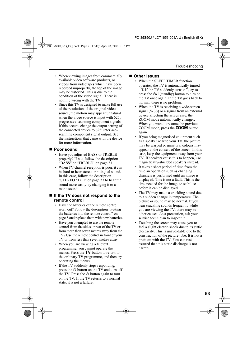 JVC PD-35S50J User Manual | Page 55 / 57