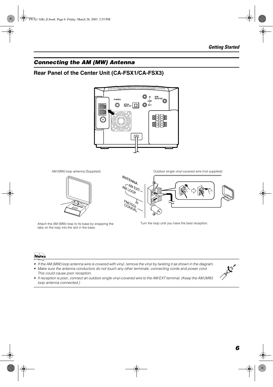 JVC SP-FSX3 User Manual | Page 9 / 35