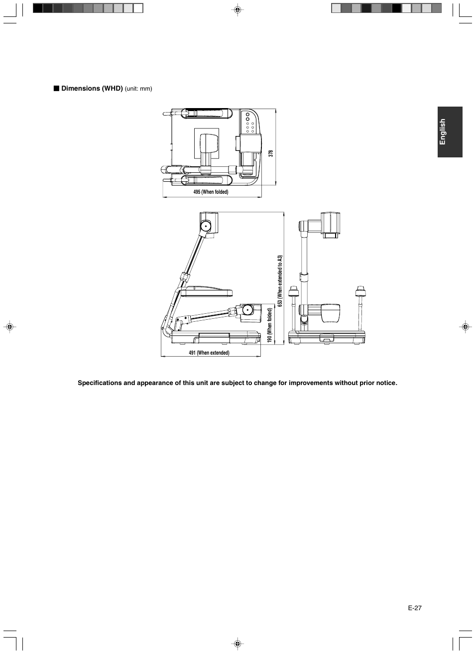 JVC AV-P960E User Manual | Page 27 / 109