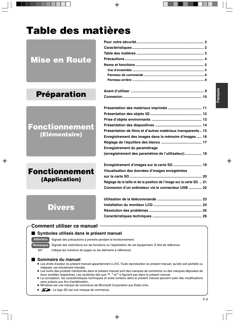 JVC AV-P960E User Manual | Page 30 / 109