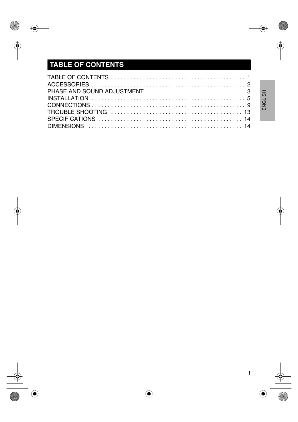JVC CS-DA1 User Manual | Page 5 / 48