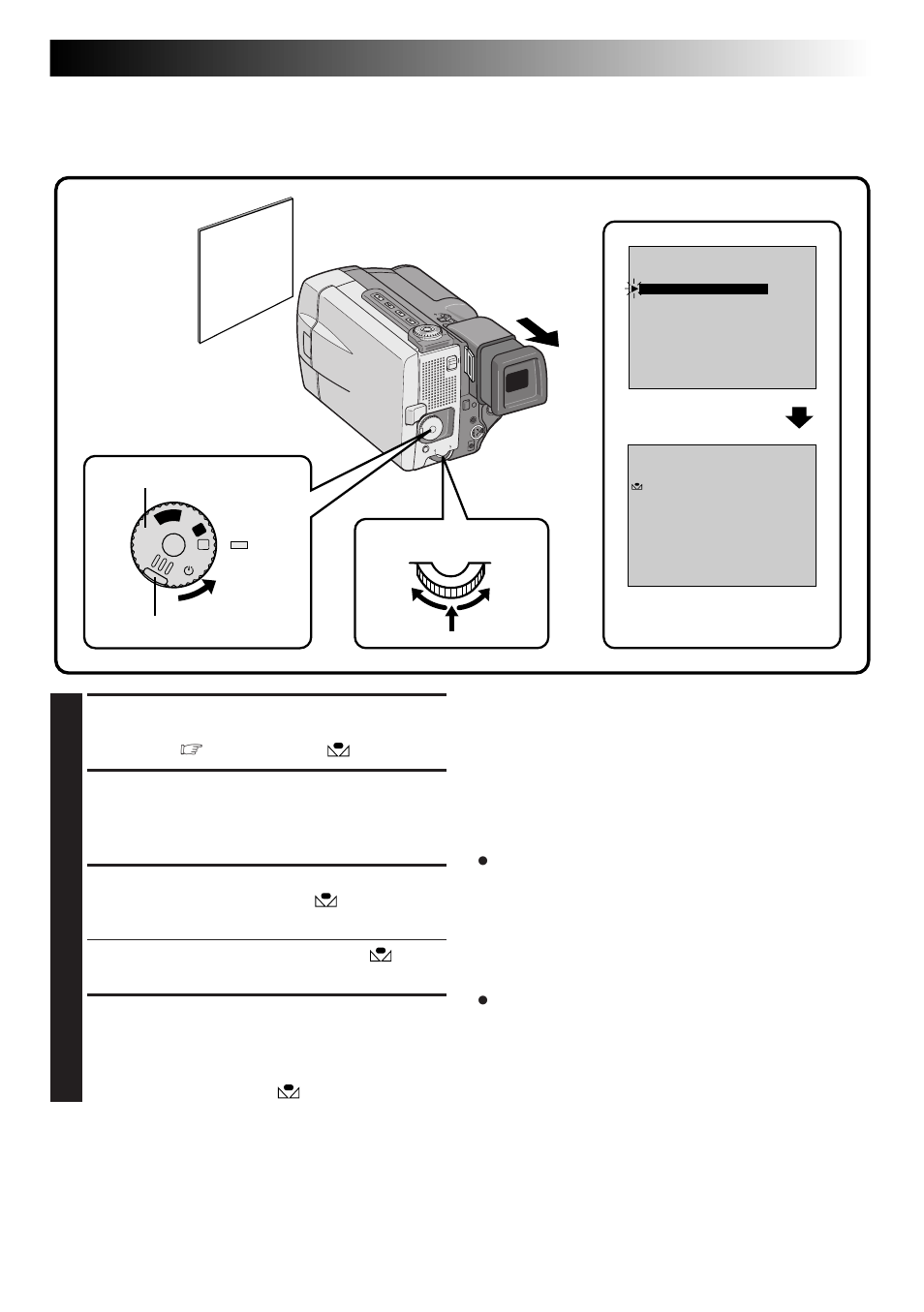 Manual white balance operation | JVC GR-DLS1 User Manual | Page 49 / 88