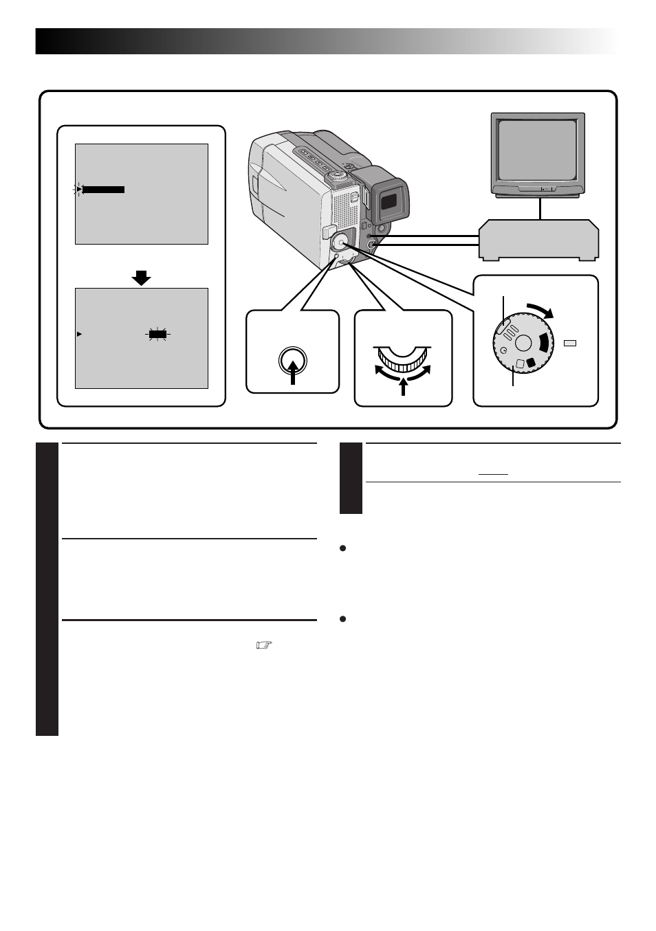 Adjustment of vcr‘s against camcorder timing | JVC GR-DLS1 User Manual | Page 67 / 88