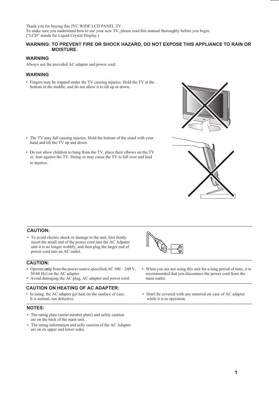 JVC 5030057088 User Manual | Page 2 / 33