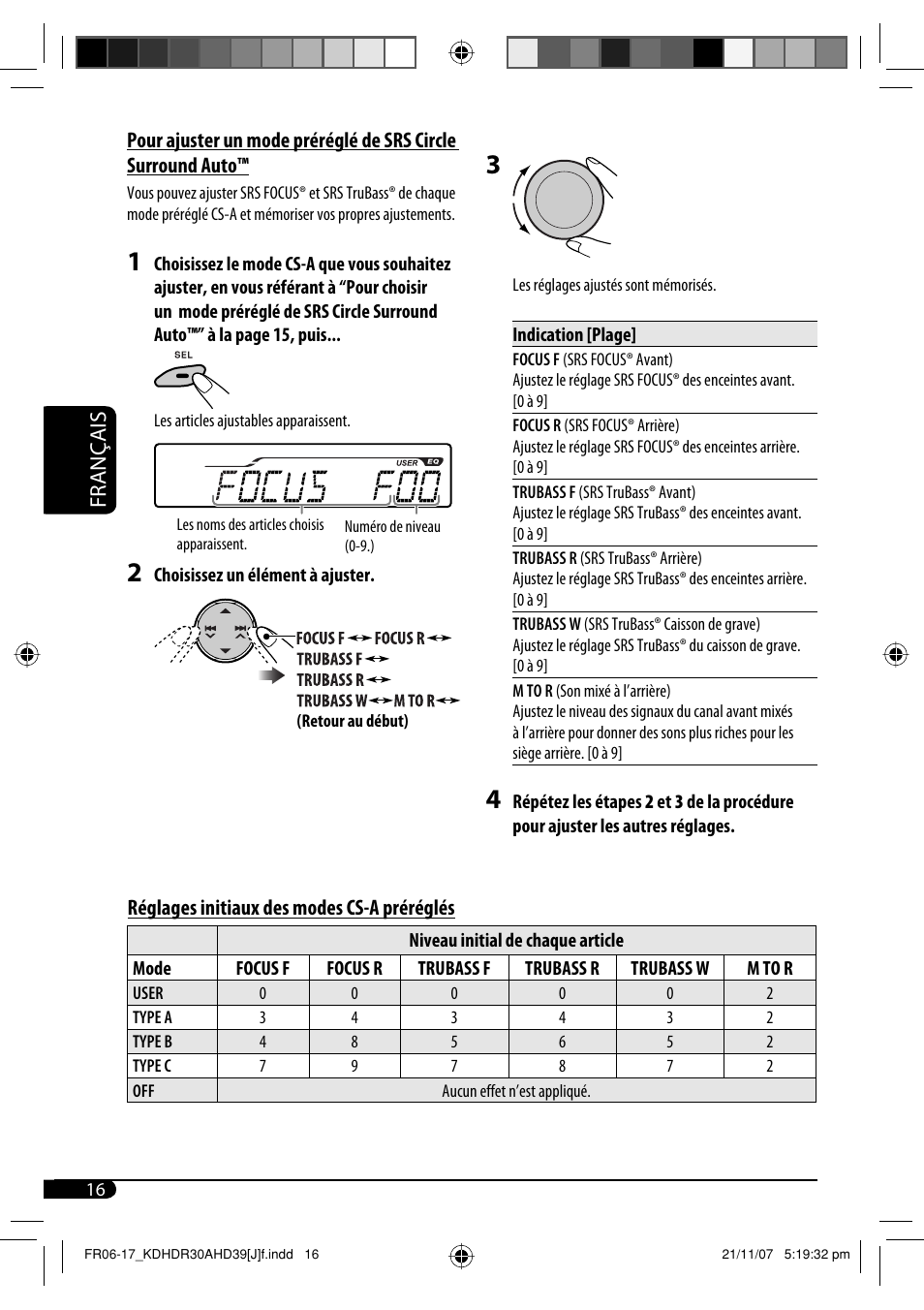 Français | JVC KD-AHD39 User Manual | Page 92 / 117