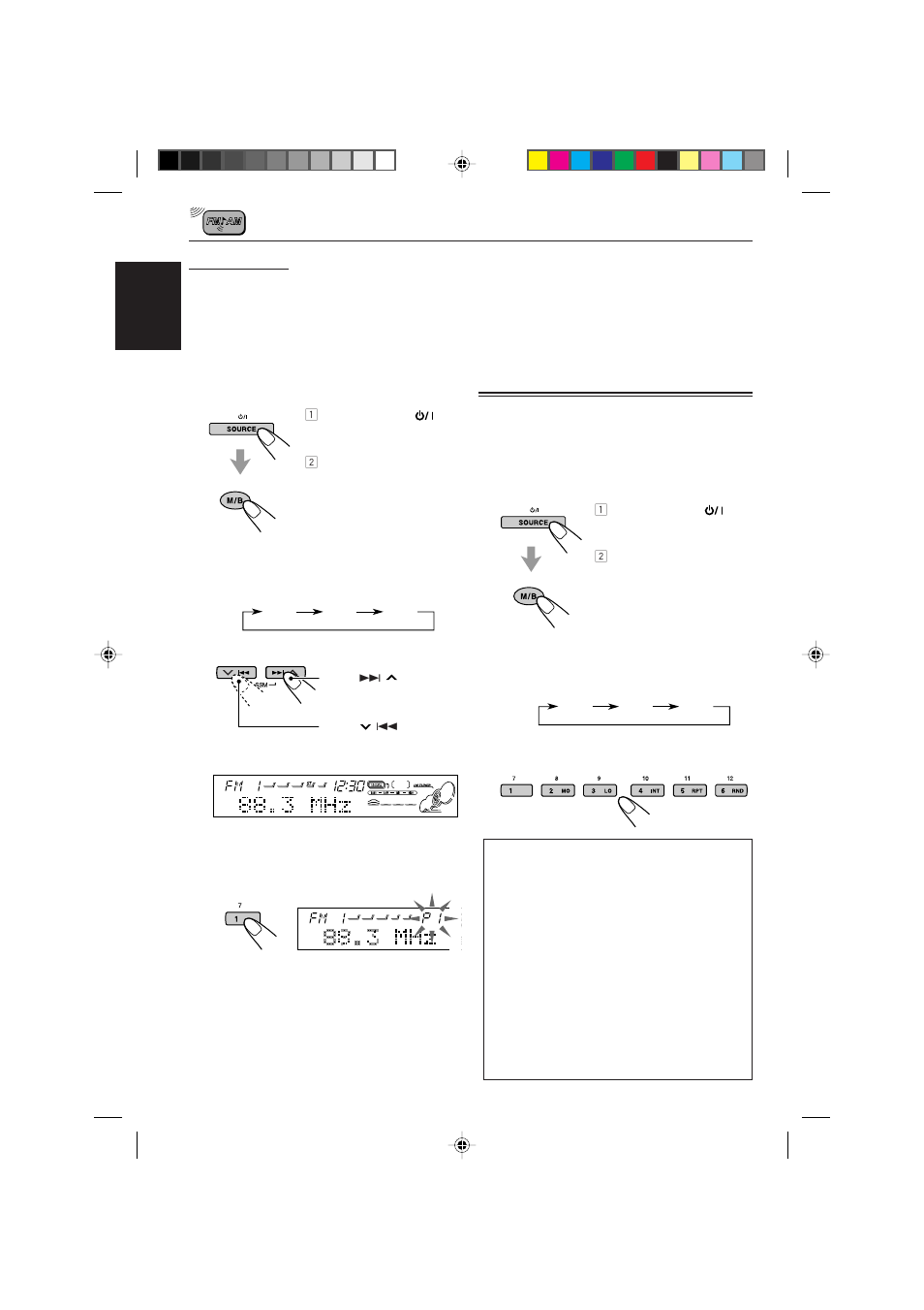 Tuning into a preset station | JVC CD Receiver KD-SH77R User Manual | Page 10 / 42