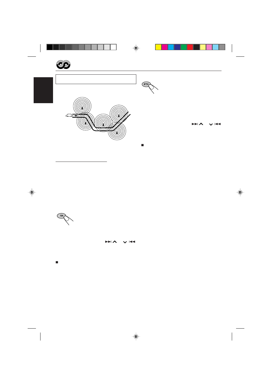 Using standby reception, English, Pty standby reception | Ta standby reception | JVC CD Receiver KD-SH77R User Manual | Page 12 / 42