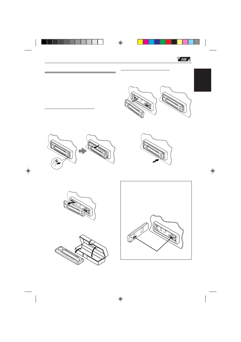 Detaching the control panel | JVC CD Receiver KD-SH77R User Manual | Page 29 / 42