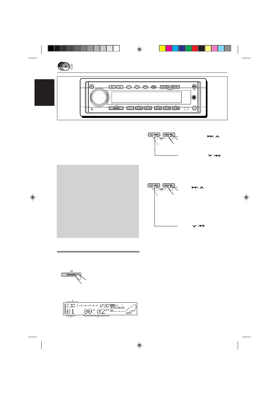 Cd changer operations, Playing cds | JVC CD Receiver KD-SH77R User Manual | Page 32 / 42