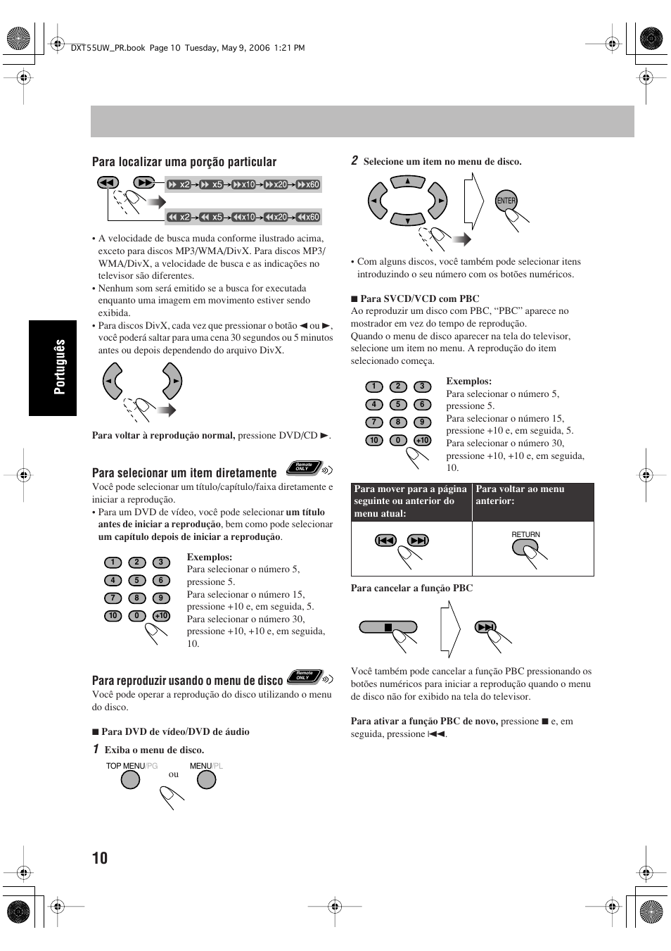 JVC DX-T55 User Manual | Page 106 / 144