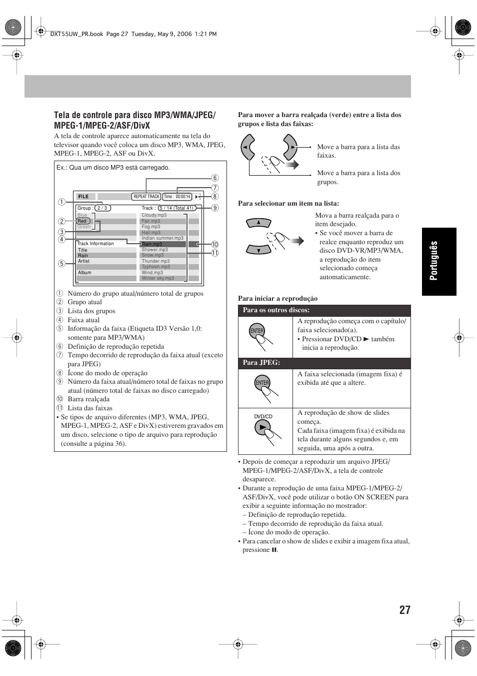 JVC DX-T55 User Manual | Page 123 / 144