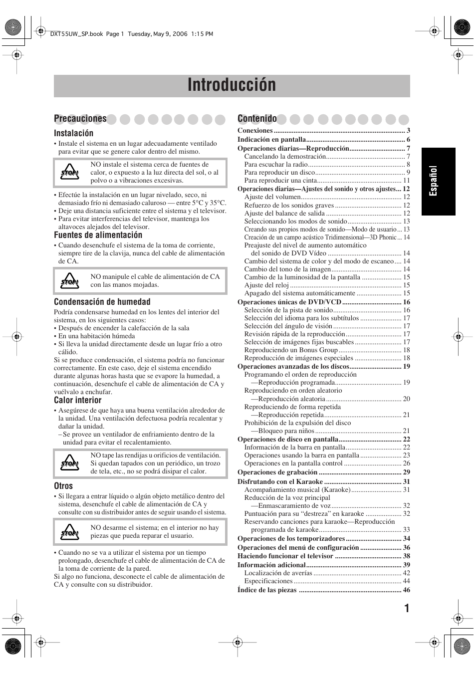 JVC DX-T55 User Manual | Page 51 / 144