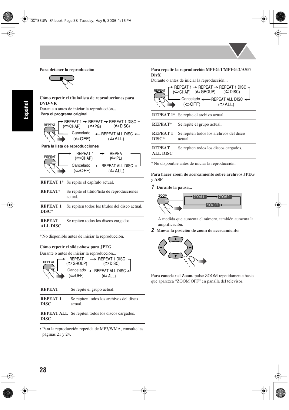 JVC DX-T55 User Manual | Page 78 / 144